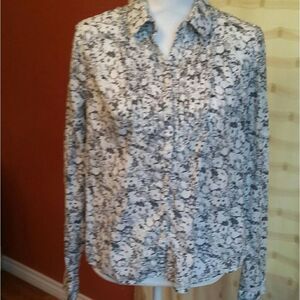 Aéropostale Flower print Cotton Button-down, XL